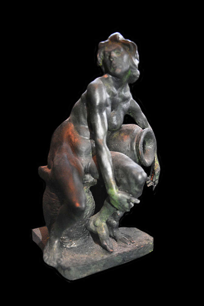 Seated woman with bowl 1